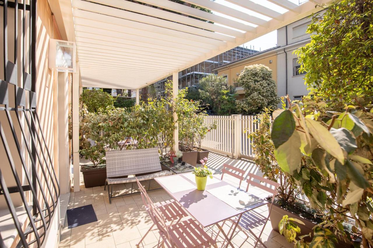 Bilocale Con Giardino A 200Mt Dal Mare - Homeunity 리미니 외부 사진